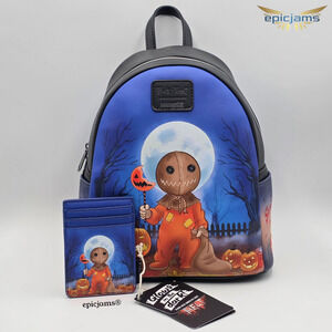 Loungefly Trick 'R Treat Glow-In-The-Dark Sam Mini Backpack Set